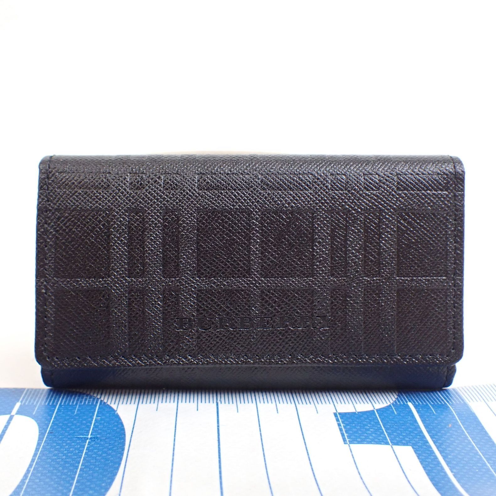 BURBERRY バーバリー キーケース キーリング 4連 レザー 461809 メンズ