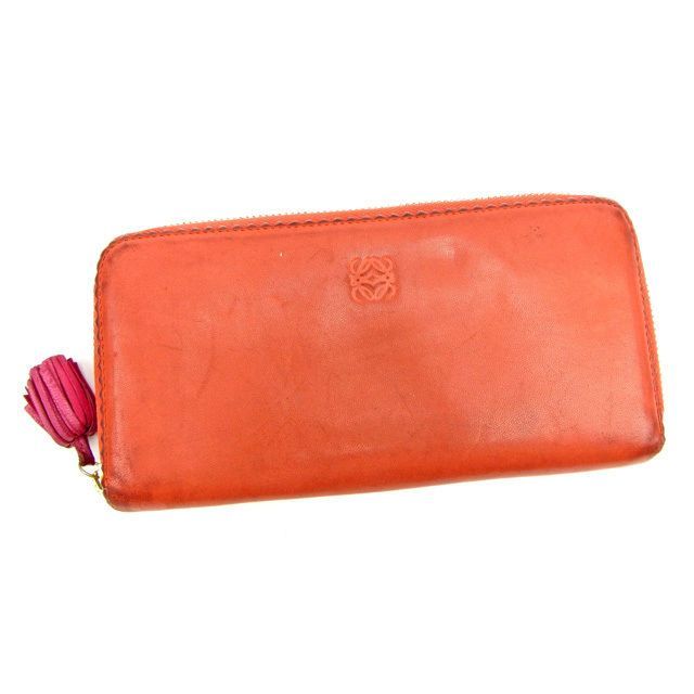 新品同様‼️ロエベ　LOEWE 財布　長財布　アナグラム　ラウンドファスナー 楽天市場】ロエベ【LOEWE】レザーリピートアナグラムラウンド