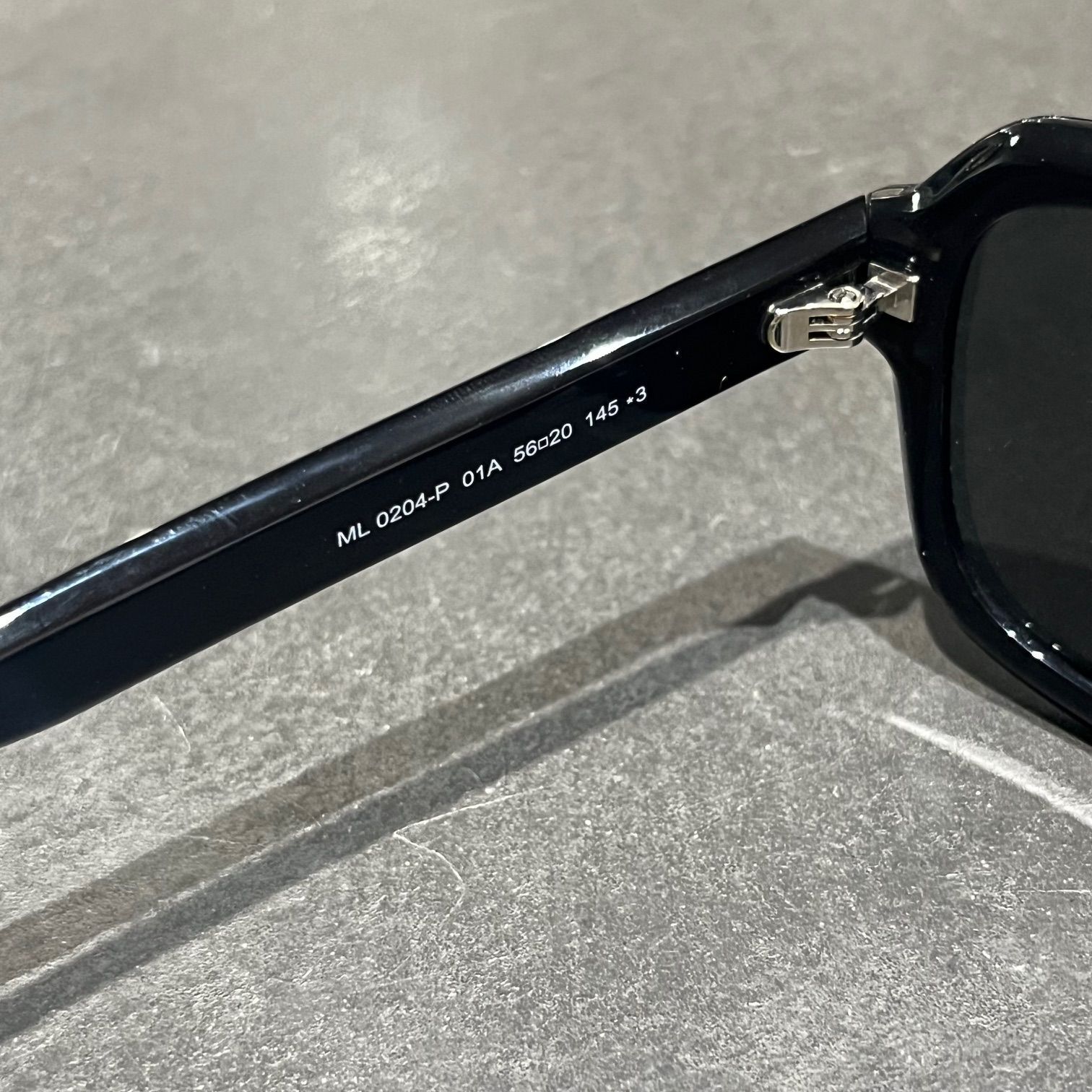美品 MONCLER FRAGMENT DESIGN ML 0204-P 01A コラボ サングラス 眼鏡