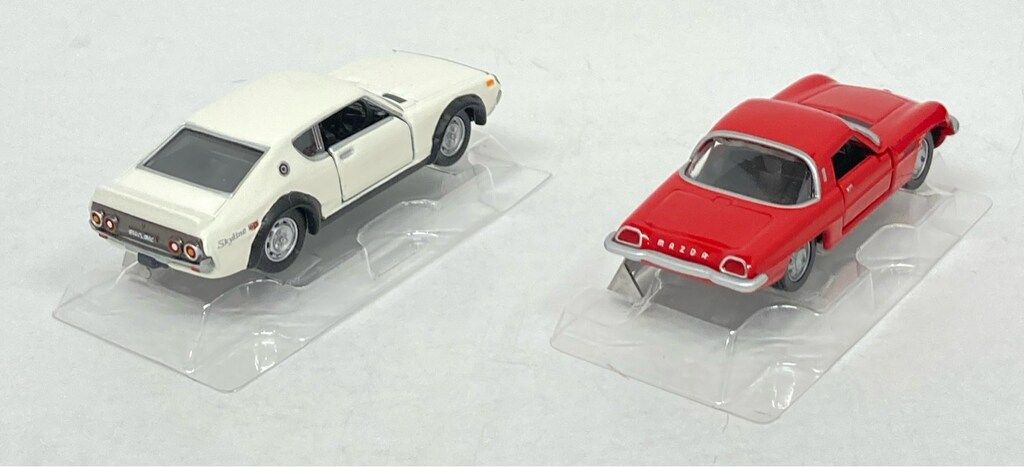 ②トヨタ2000gt.スカイライン、コスモスポーツミニカー3台セット　新品 ②トヨタ2000gt.スカイライン、コスモスポーツミニカー3台セット