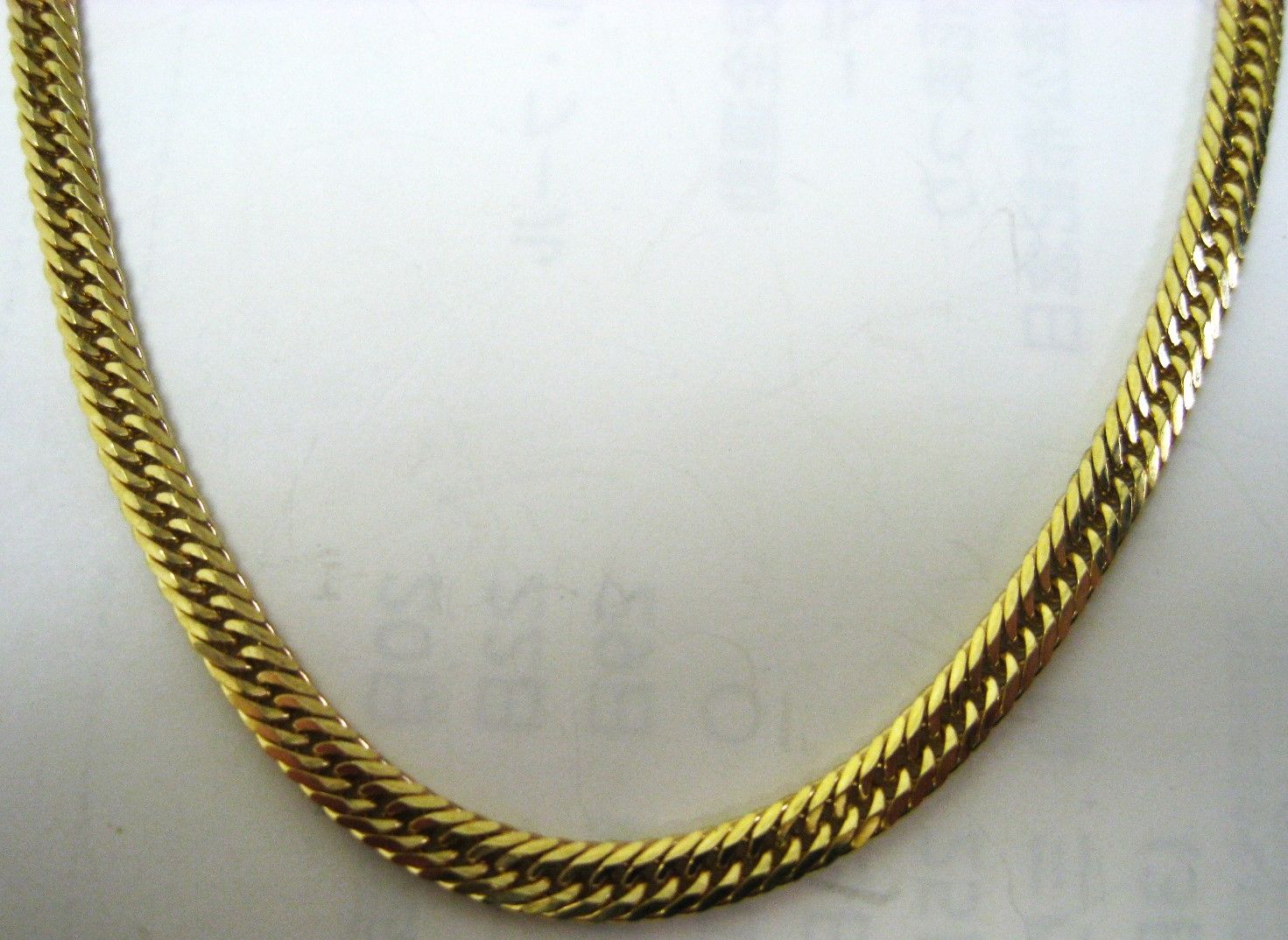 極美品 K18 18金 ネックレス トリプル喜平 4面カット42cm レディース  