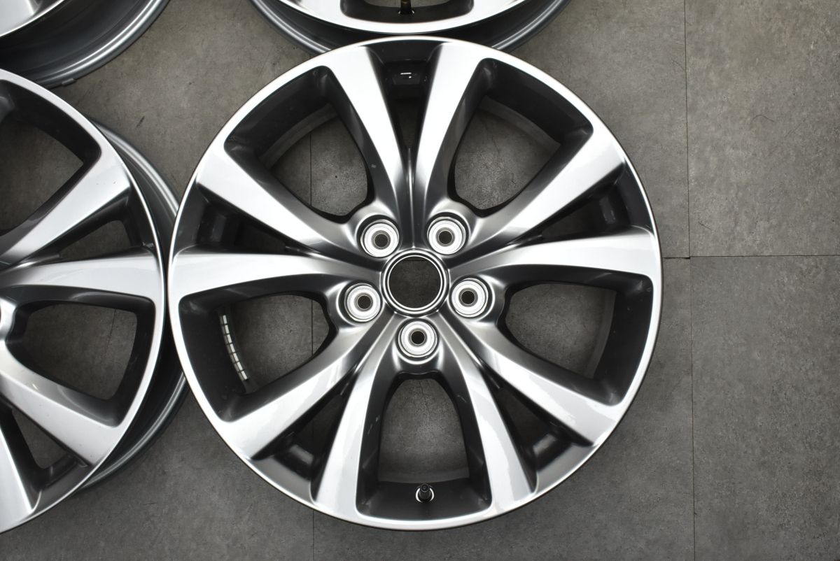 MAZDA3ファストバック純正新車外しアルミホイール4本
