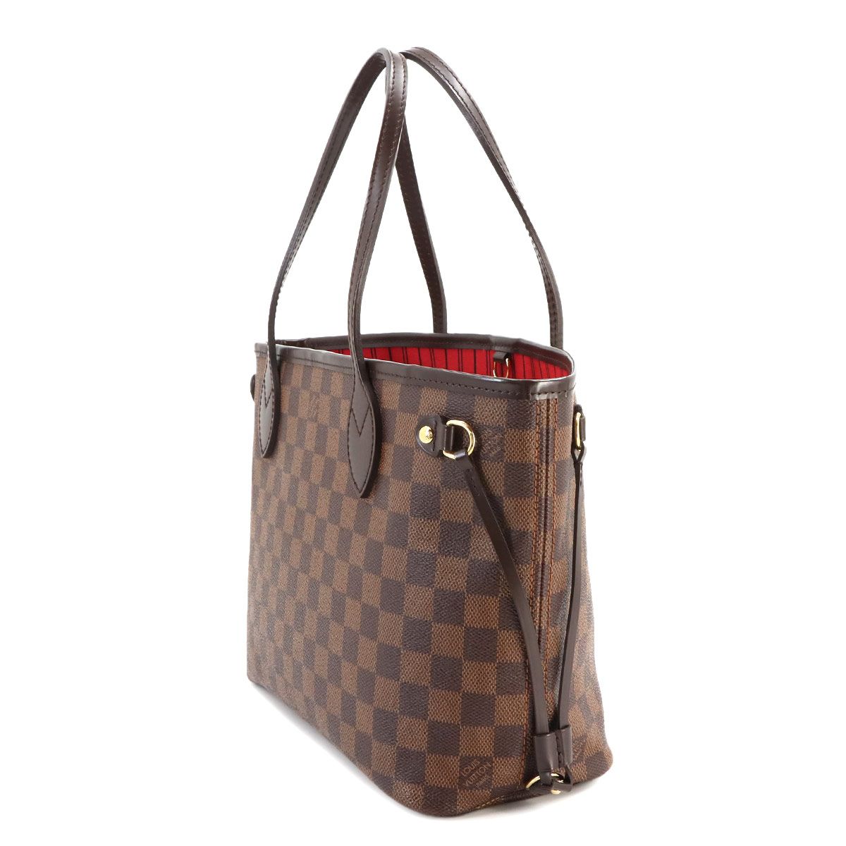 新品同様 ルイ ヴィトン LOUIS VUITTON ダミエ ネヴァーフル PM