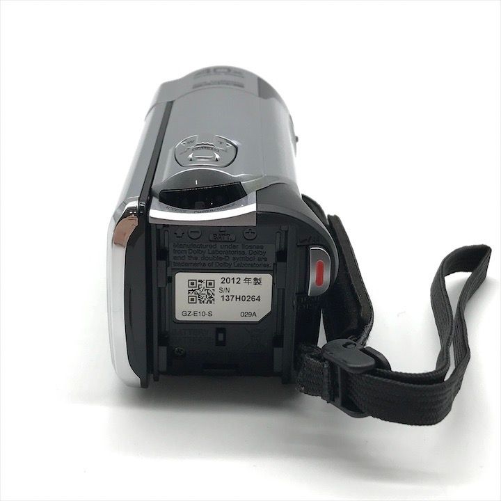 JVC - 美品 JVC デジタル ビデオ カメラ Everio エブリオ GZ-E10 デジカメ シルバー ブラック 箱 説明書付き カメラ 簡易動作確認済み m14285 美品 JVC デジタル ビデオ カメラ Everio エブリオ GZ-E10