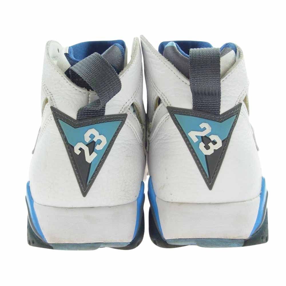 NIKE ナイキ スニーカー 304775-107 AIR JORDAN 7 RETRO FRENCH BLUE 2015 エアジョーダン7 レトロ  フレンチ ブルー スニーカー ホワイト系 ブルー系 28.5cm【中古】 - メルカリ