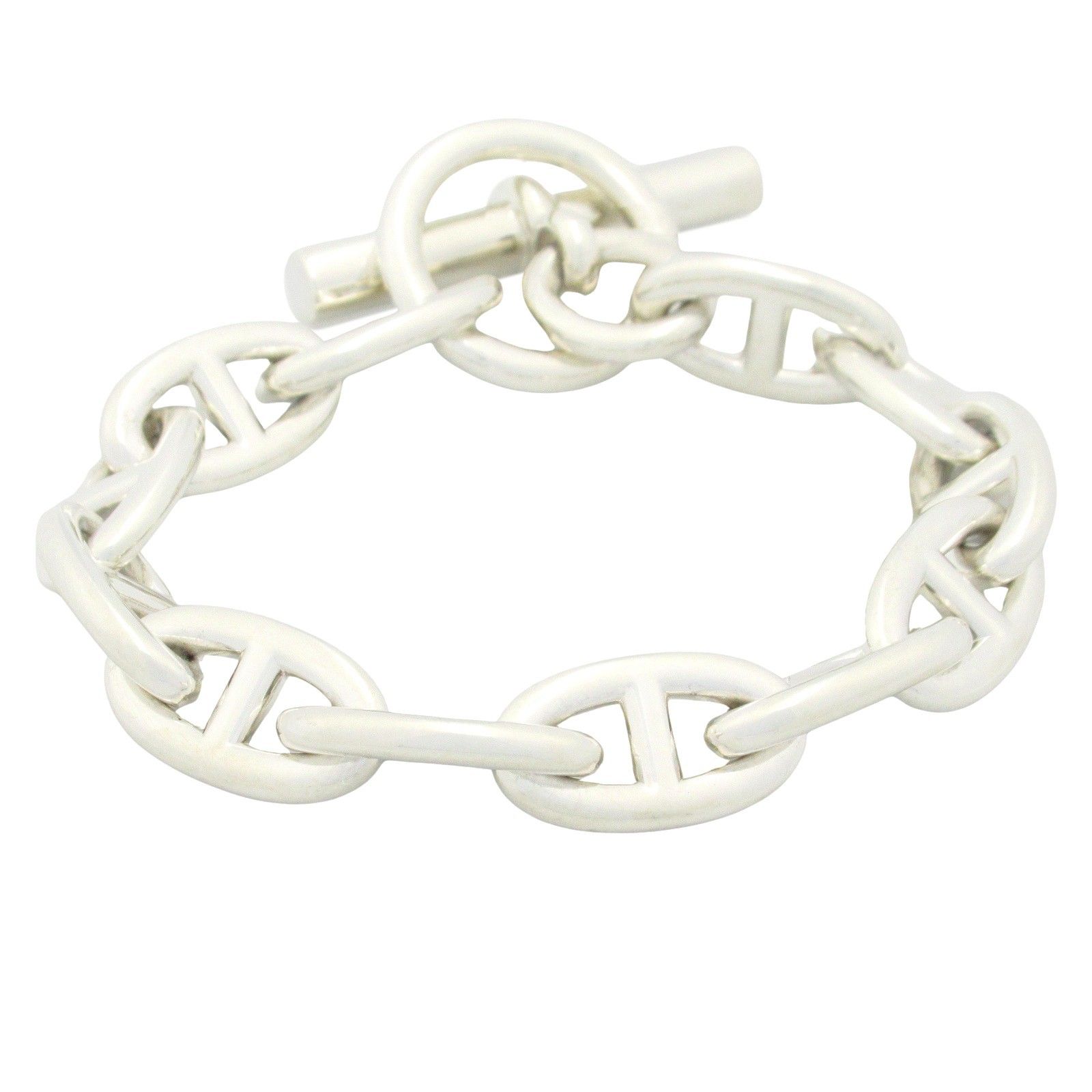 エルメス HERMES ブレスレット シェーヌダンクル GM 12コマ 