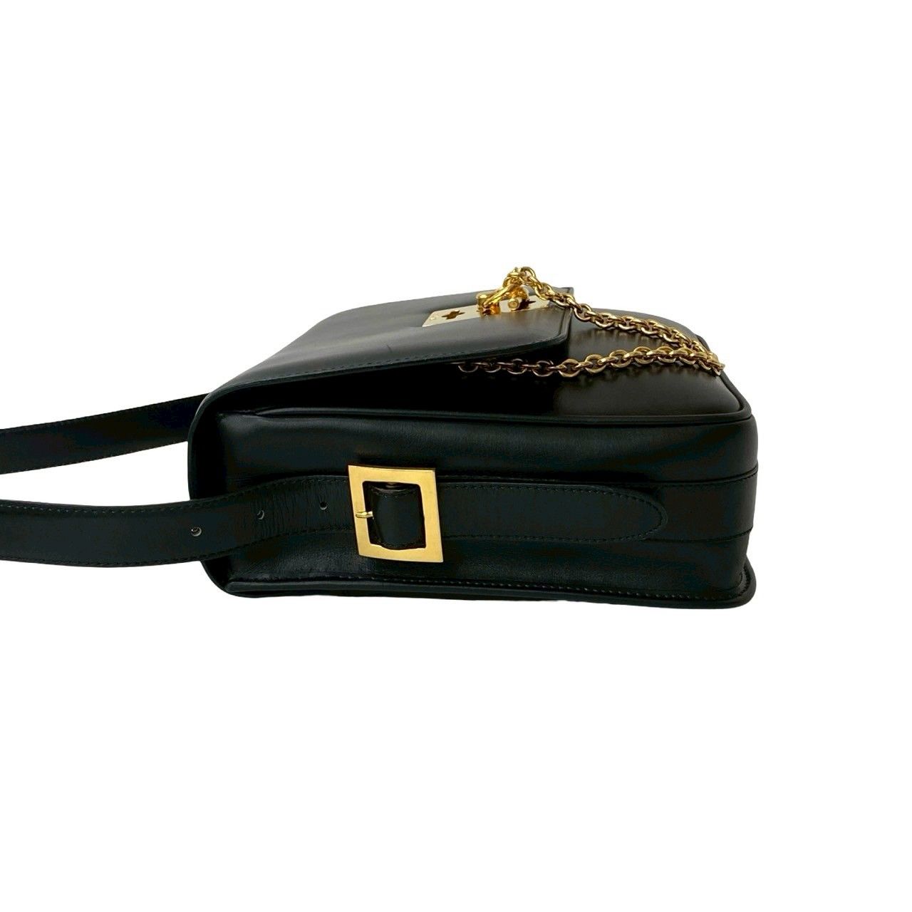 ✨希少✨CELINE ショルダーバッグ　ヴィンテージ ロゴ金具 極 美品 袋付き CELINE セリーヌ ヴィンテージ ロゴ リング 金具