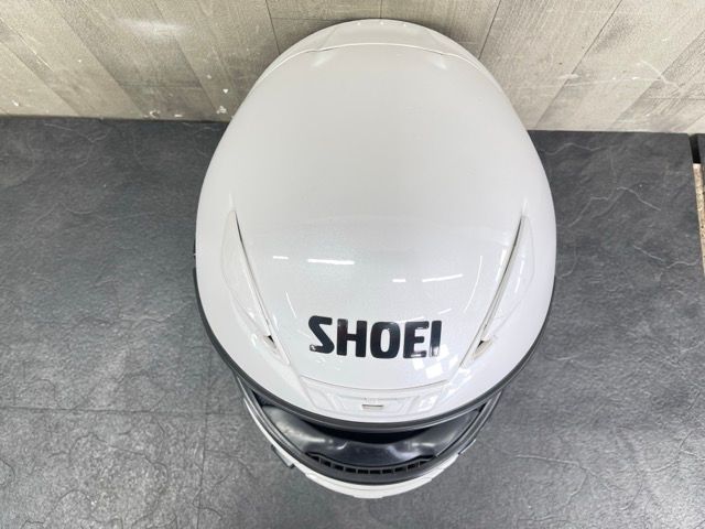 HONDA SHOEI Z-7 ヘルメット シールド無し 【中古】 ホンダ ショウエイ ショーエイ Sサイズ 55cm ホワイト バイク用品/65939