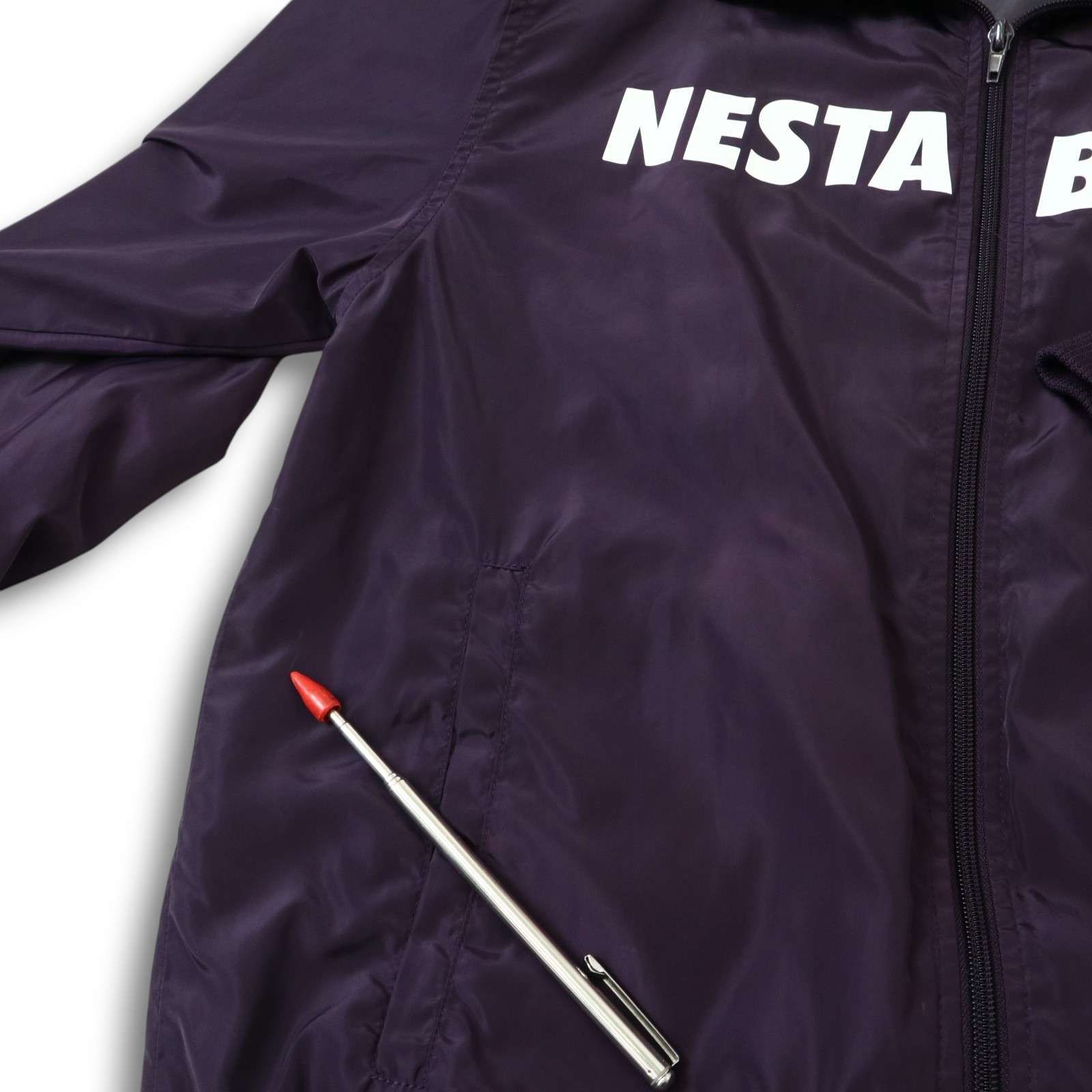 NESTA BRAND ネスタブランド 通年 ロゴプリント☆ スタンドカラー 