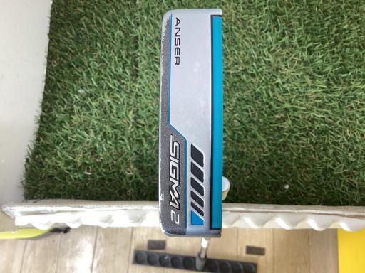 【中古】 ピン SIGMA 2 ANSER プラチナム 34インチ(PP58) パター PT スチール (フレックスその他) メンズ 男性用 右利き 右用 Cランク ゴルフクラブ