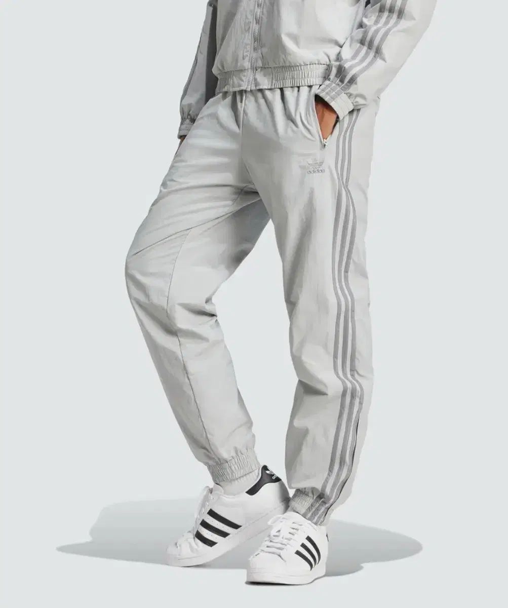adidas アディダス ウーブン ファイヤーバード トラック パンツ ー グレー JD0425 S