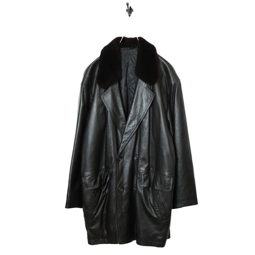 VINTAGE LEATHER JCKET/XL