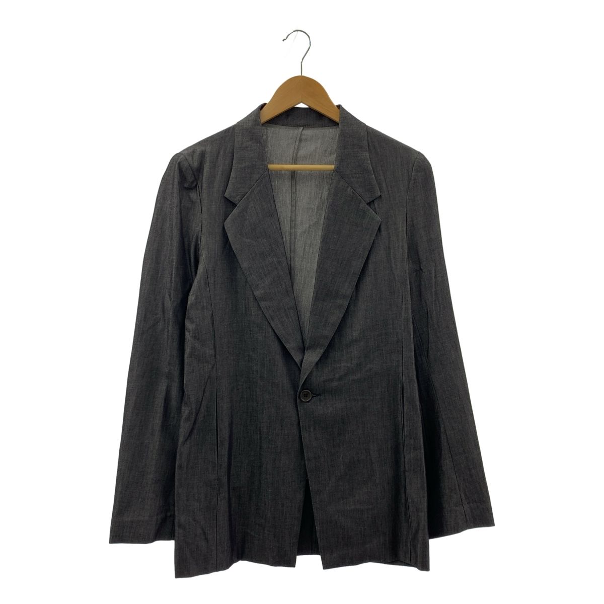 GABRIELA COLL GARMENTS | ガブリエラコールガーメンツ | ウルトラ ファイン デニム ジャケット | 0 | グレー | レディース