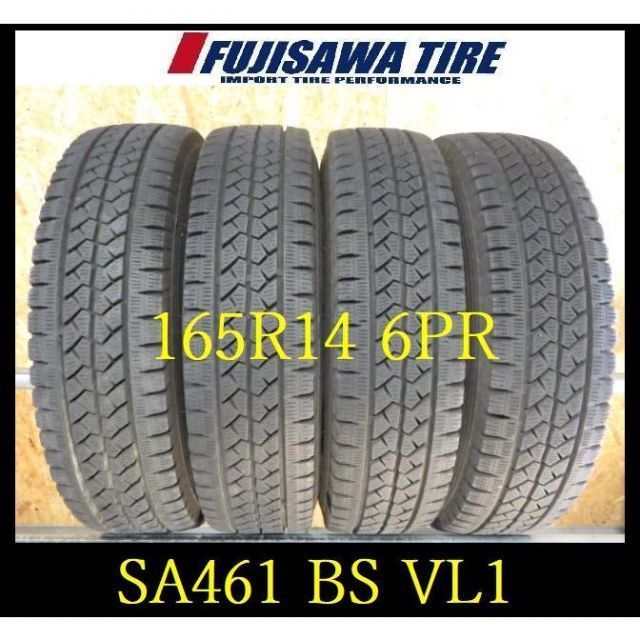 SA461 ●BS BLIZZAK VL1●165R14 6PR ●4本