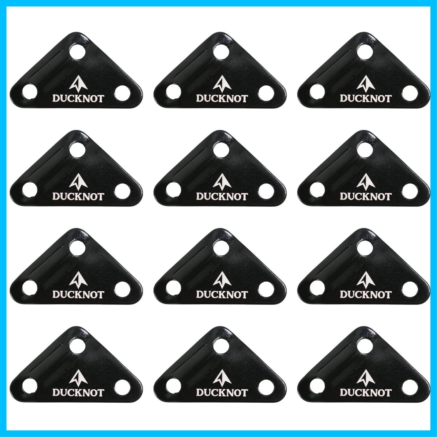 商品 自在金具 12個セット ロープテンショナー テント DUCKNOT タープ ロープ長さ調節 ロープ張り