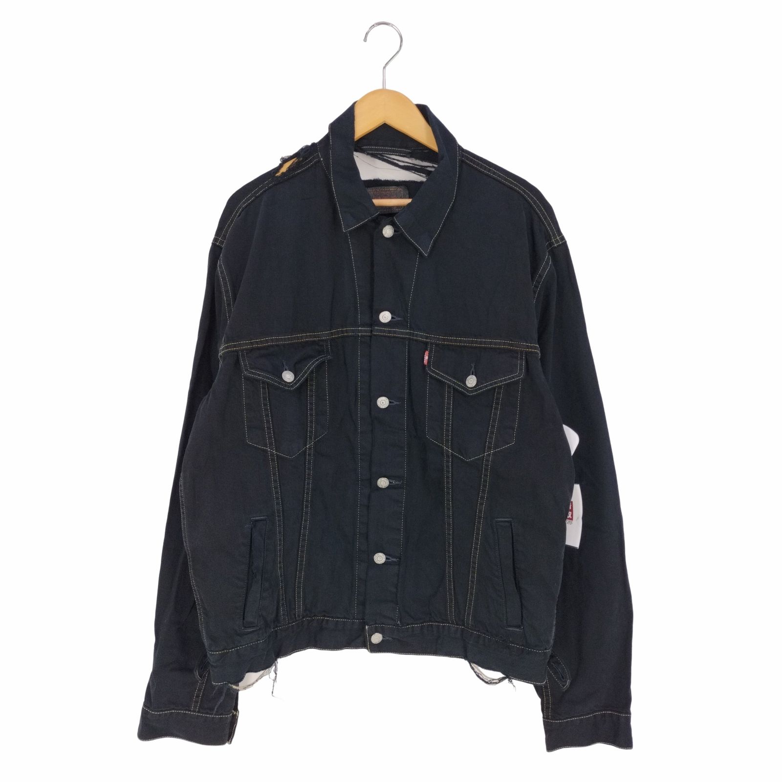 リーバイス Levis 10年製 72510 EURO ユーロ ブラックデニムジャケット