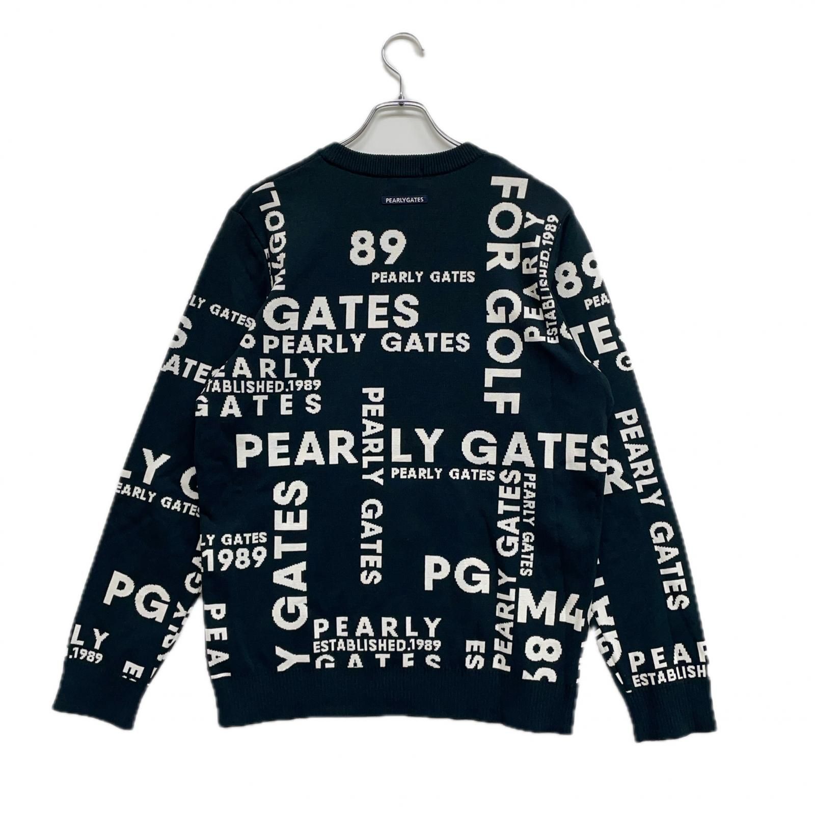 新品.未使用！パーリーゲイツ ニット PEARLY GATES - パーリーゲイツ コットンビームロゴフルジップ