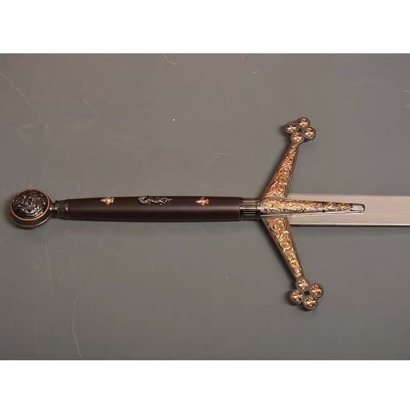 スコットランド クレイモア大剣 140cm 金属製西洋剣・壁掛け