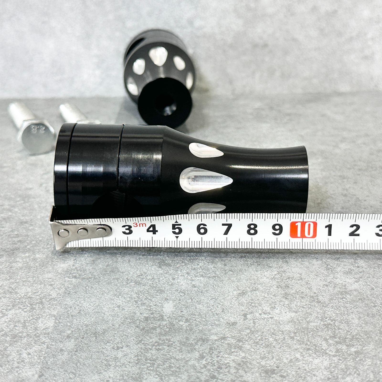 汎用 ハンドルポスト ハンドルライザー 25.4mm 1インチ ハーレー 黒 新品即決 バイク 汎用 ハンドルポスト ハンドルライザー 25.4mm 1