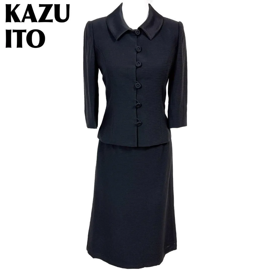 美品】皇室ご用達のKAZU ITO フォーマル 刺繍スーツ 【公式通販】 美品】皇室ご用達のKAZU ITO フォーマル 刺繍スーツ 【公式通販】
