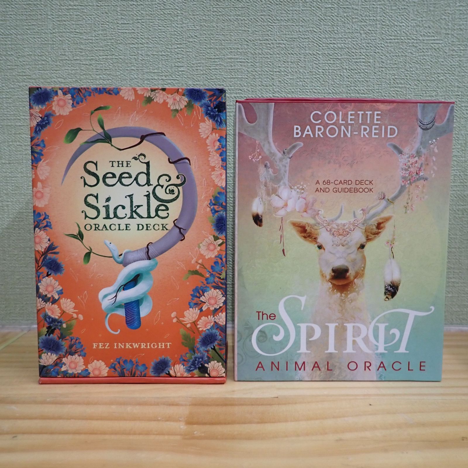 Oracle Card Spring Seeds Rabbit 2312c1-4★【英語版】The Seed and Sickle Oracle Deck/The Spirit Animal Oracle ...
