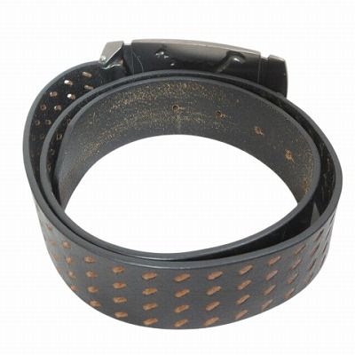 オークリー OAKLEY ベルト スカル バックル レザー パンチング