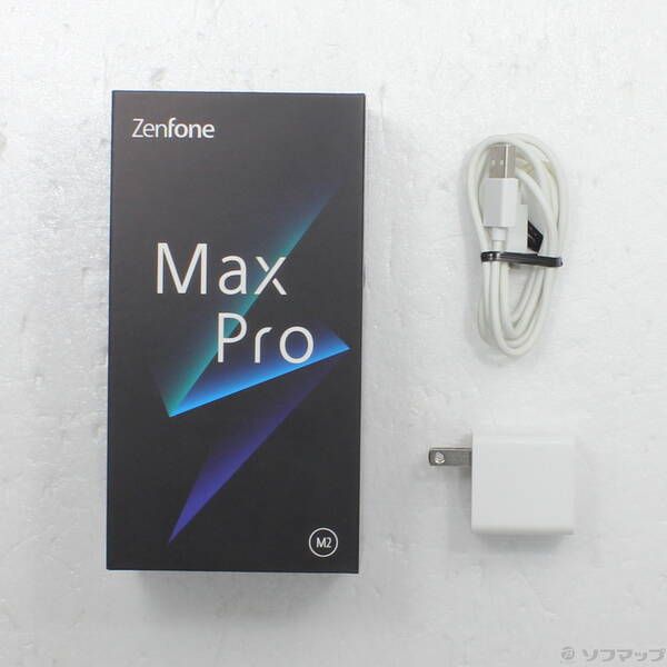 ASUS - ZenFone Max Pro (M2) ミッドナイトブルー 中古超美品！ Amazon | ASUSTek ZenFone Max Pro M2 ミッドナイトブルー 6GB
