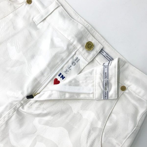 MARK&LONA マークアンドロナ ストレッチスカート スカル カモフラ 迷彩