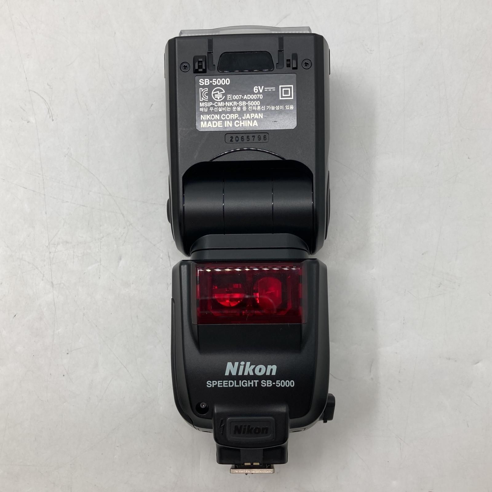 【全額返金保証】【最速発送】Nikon SPEEDLIGHT SB-5000 美品 動作確認済