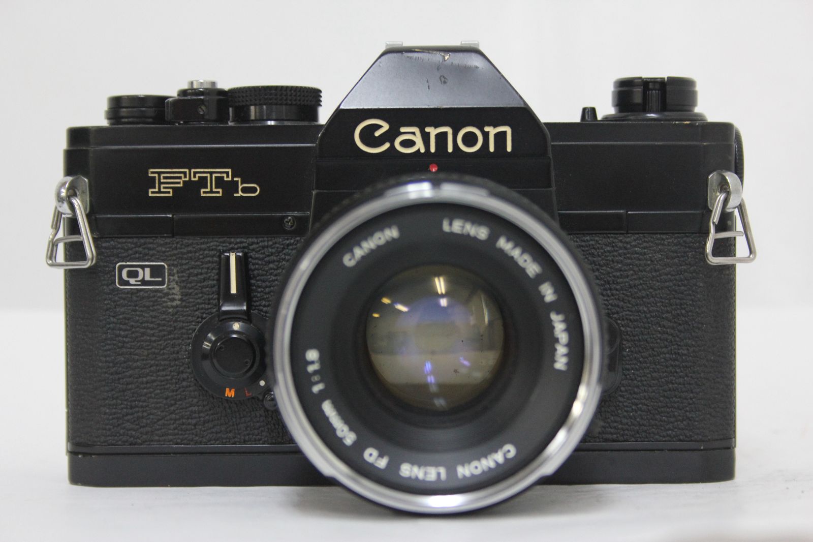 直ぐに撮影可の完動品❗️】 Canon FTb ＋ FD50mm f1.8 動作品・