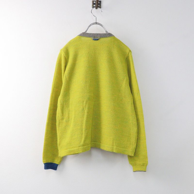 パラスパレス【F】トップス 美品 黄緑 グリーン ウール 春秋冬