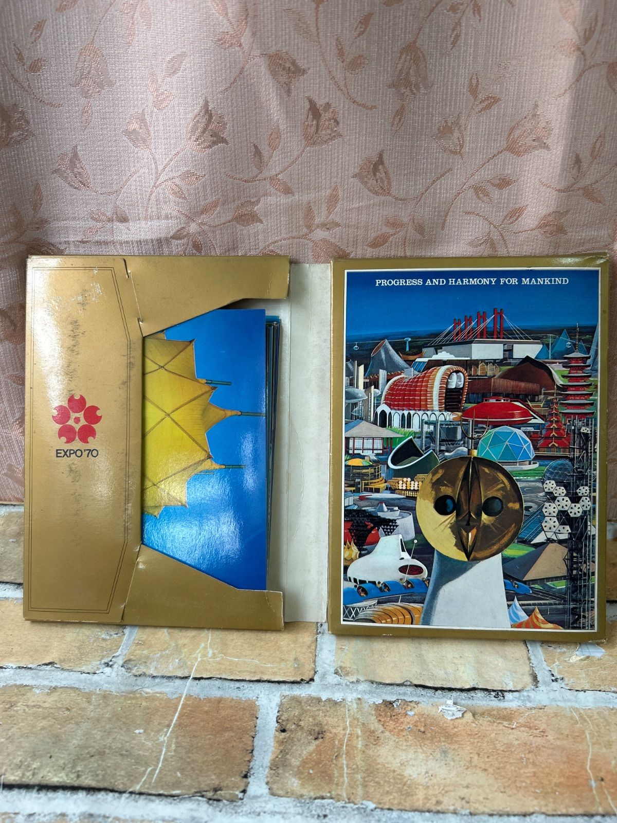 VIEW-MASTER EXPO'70 セット　開封済 EXPO`70 全集 絵葉書 64枚セット 大阪万博 1970年 - メルカリ