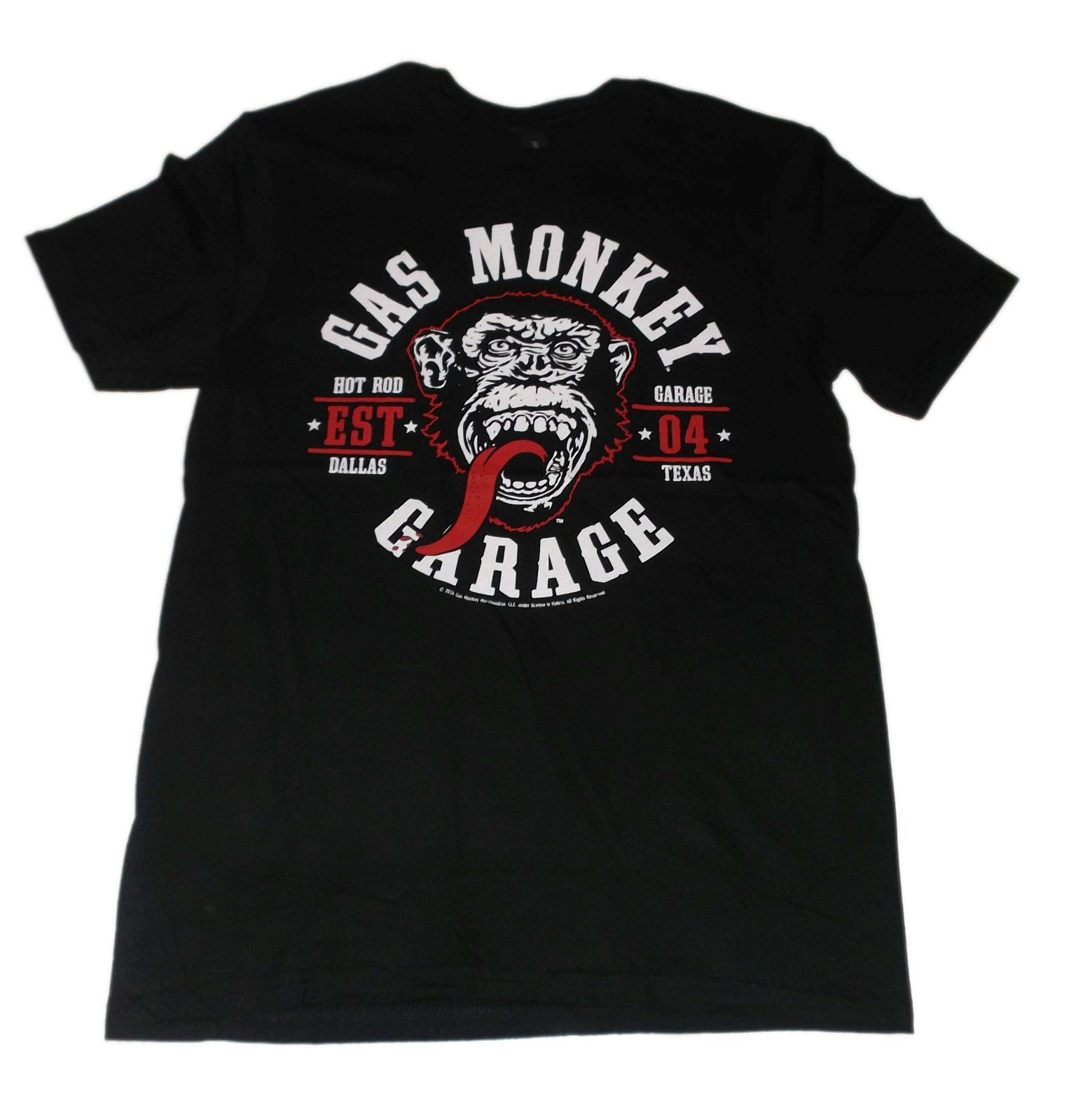 ガス モンキー ガレージ Tシャツ Gas Monkey Garage Round Seal 正規品 アメ車関連