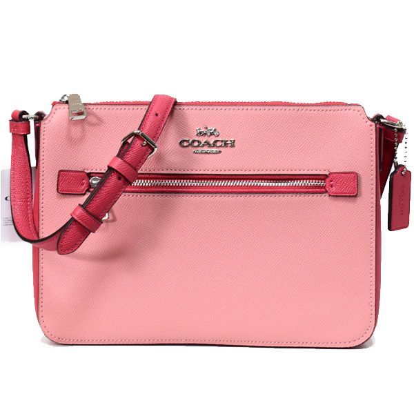 コーチ バッグ COACH クロスグレインレザー カラーブロック ギャラリー