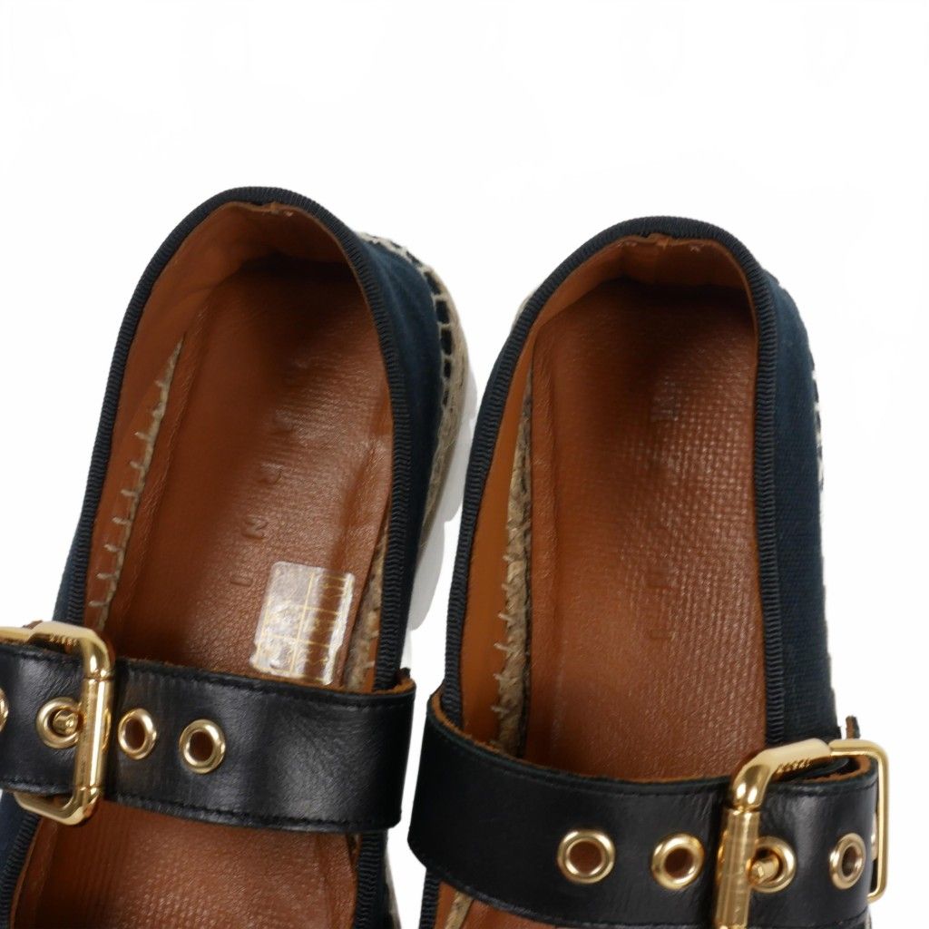 マルニ MARNI 23SS MARY JANE SHOE エスパドリーユ メリージェーン