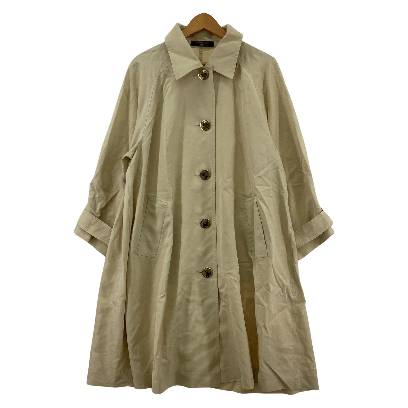 LEONARD レオナールコート size9AR/ライトベージュ - メルカリ