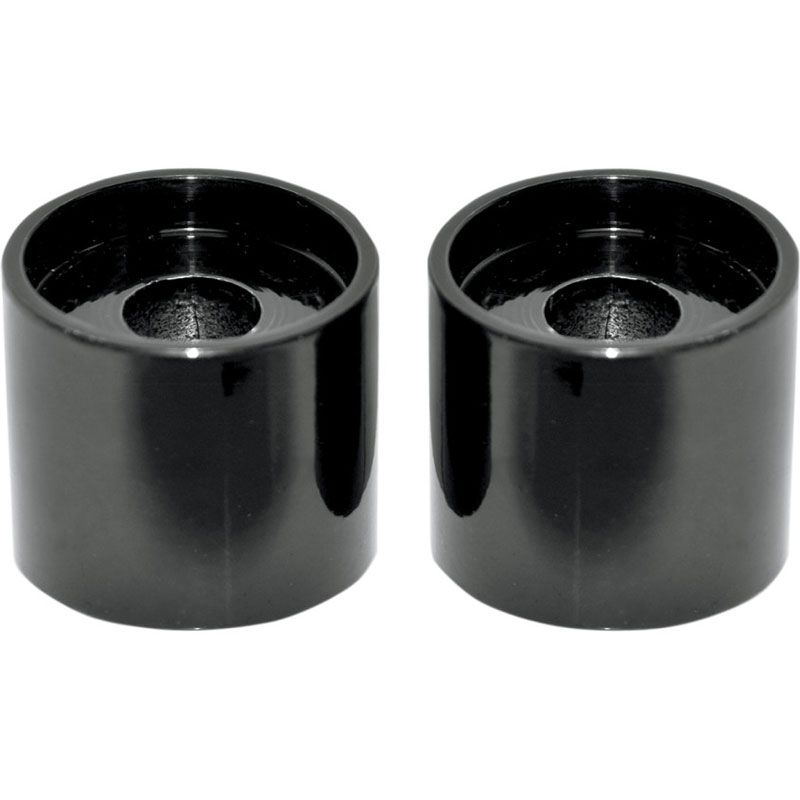 1インチ ハンドルバー ライザー エクステンション グロスブラック 高さ 1インチ