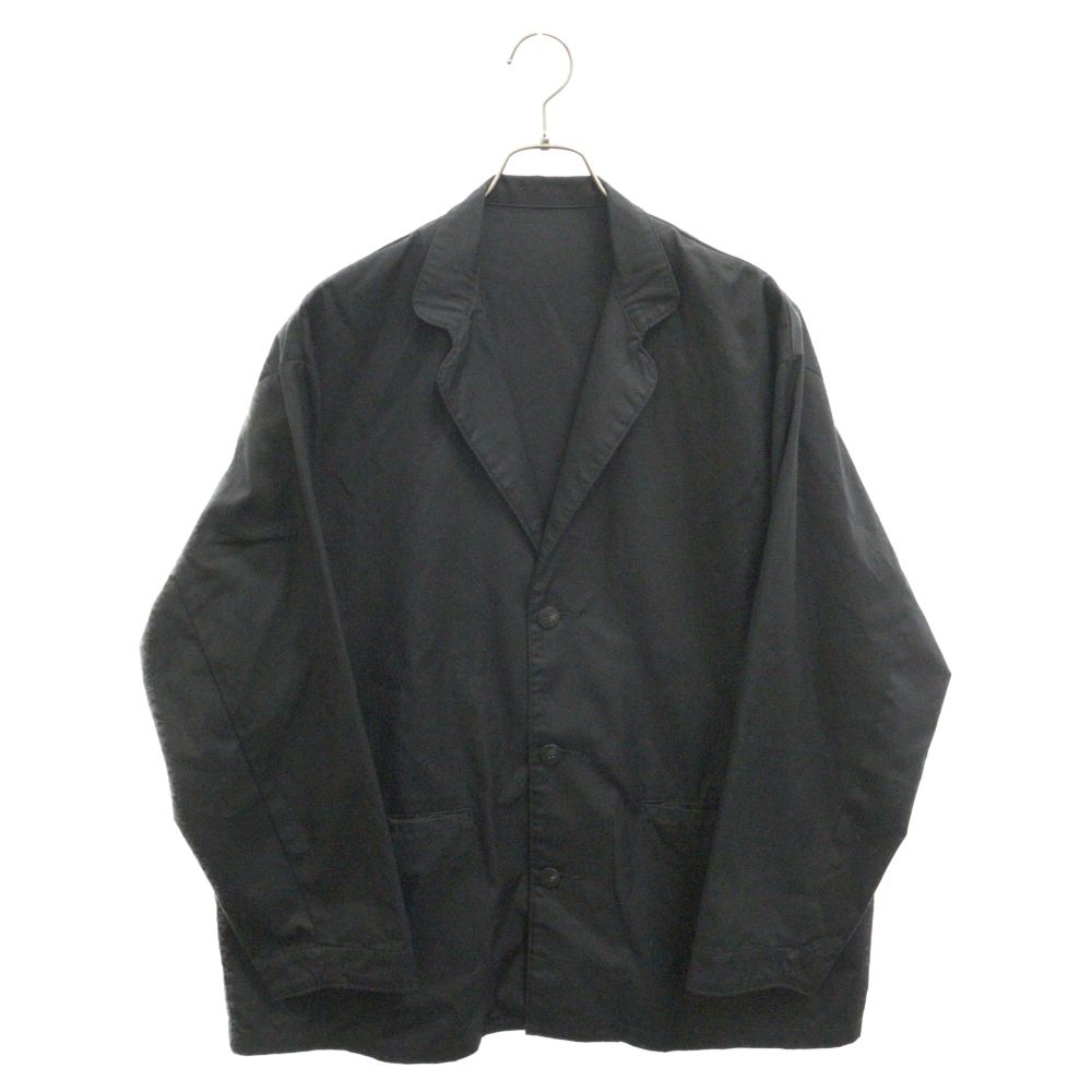 Porter Classic (ポータークラシック) GABARDINE WIDE 3B JACKET ギャバジン ワイド3Bテーラードジャケット オーバーサイズ ブラック