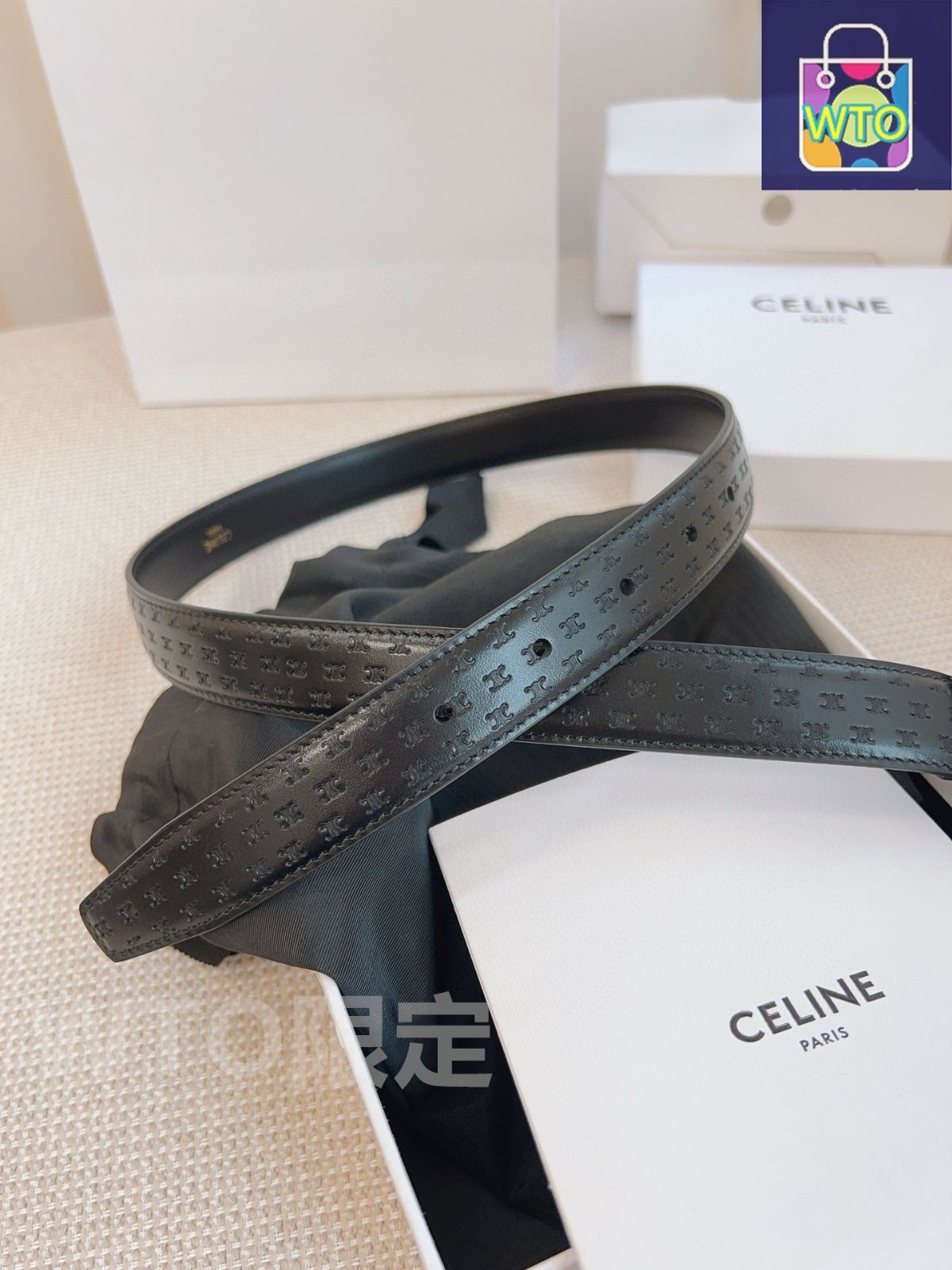 今日特価】CELINE オリジナルレザーベルト-1 - メルカリ
