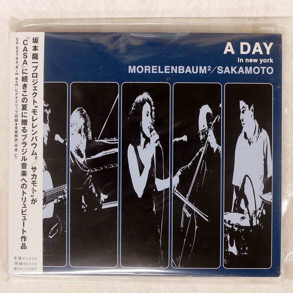 帯 国内盤 MORELENBAUM? / SAKAMOTO/A DAY IN NEW YORK/WARNER