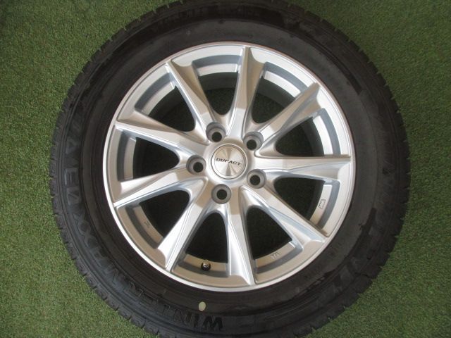 み デュファクト 205 60R16 スタッドレスタイヤ４本SET プリウスα ノア VOXY