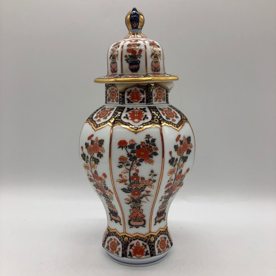 東京都限定◇ニッカ 古伊万里文様 花籠ボトル 有田焼 陶器 720ml