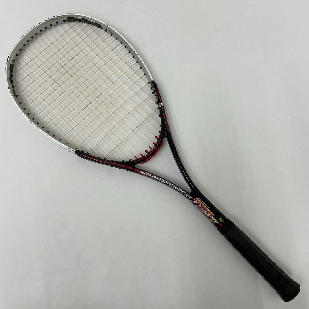 ヨネックス/YONEX/ナノフォース 750V/NANO FORCE 750V/軟式 ソフト テニスラケット/SL2 25-35 LBS/ 他スポーツ  (62-2024-0702-KO-005) - メルカリ