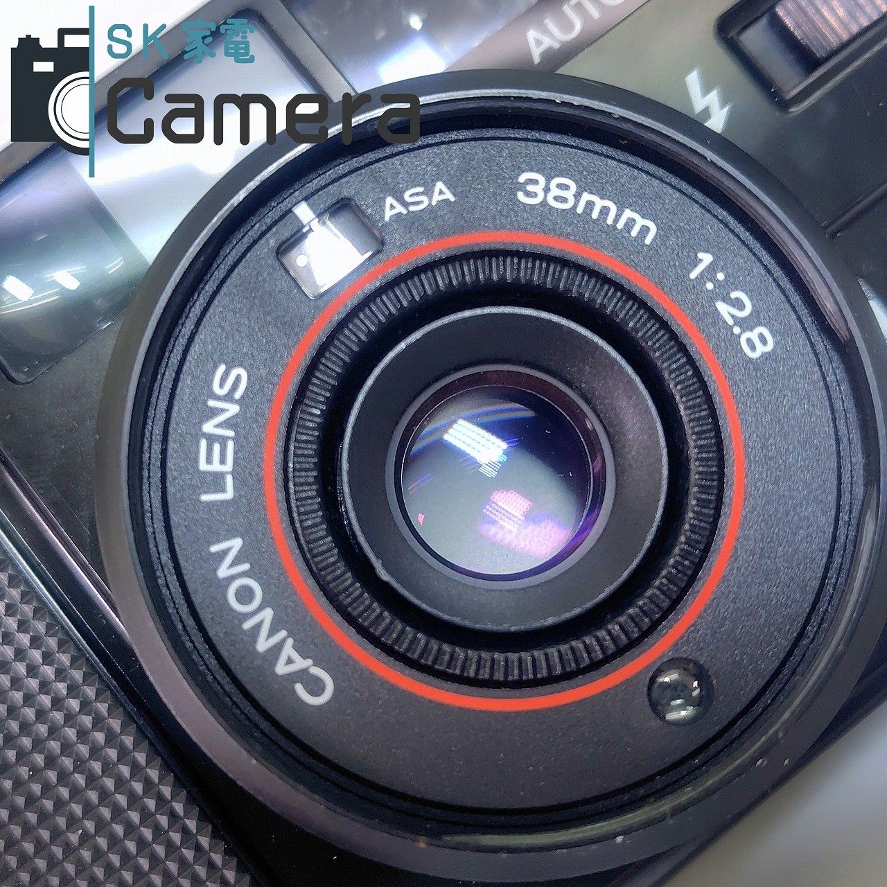 Canon AF35M 38mm F2.8 キャノン シャッター ストロボ OK テスト用  