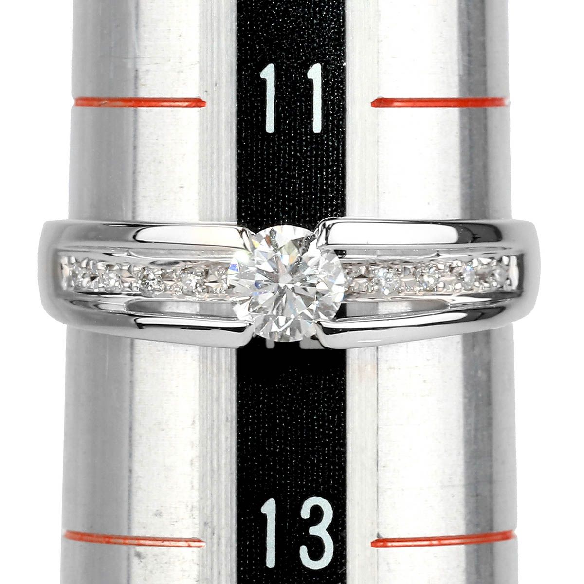 ダイヤモンド 0.3ct プラチナ Pt900 リング VERY GOOD SI-2クラス F 