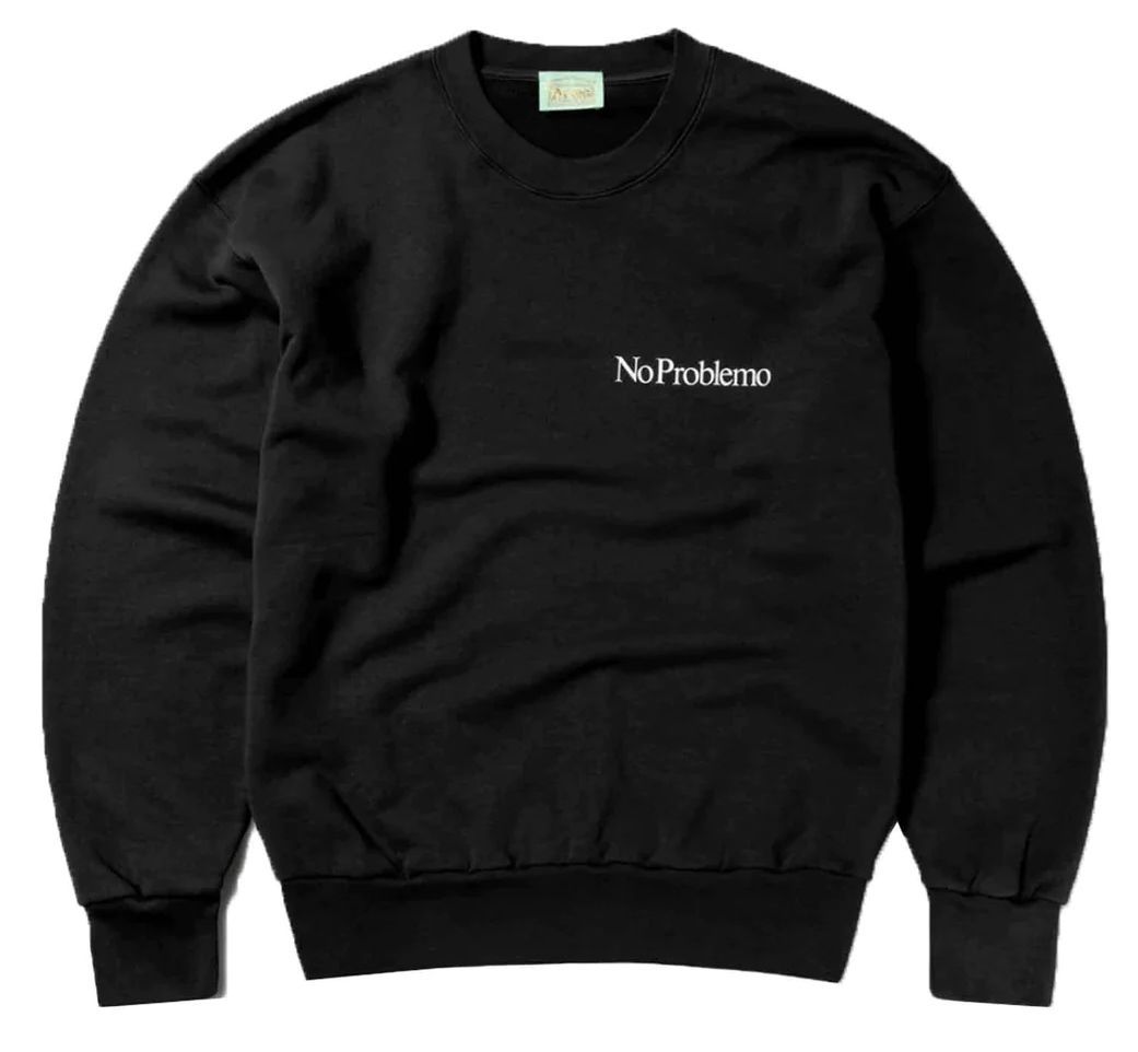 Aries Mini Problemo Sweatshirt プリント クルーネック