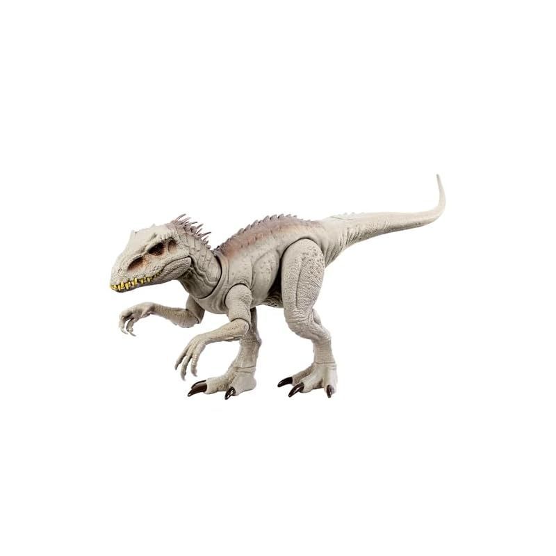 マテル ジュラシックワールド(JURASSIC WORLD) スーパーアクション! ひかる インドミナス・レックス【全長:約60㎝】 【4才~】  HNT63 - メルカリ