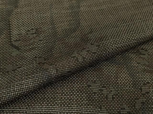 平和屋本店■極上　本場大島紬　9マルキ　泥染　岩山花文　逸品　DZAA6429kh5 平和屋本店□極上 本場大島紬 9マルキ 泥染 岩山花文 逸品 DZAA6429kh5