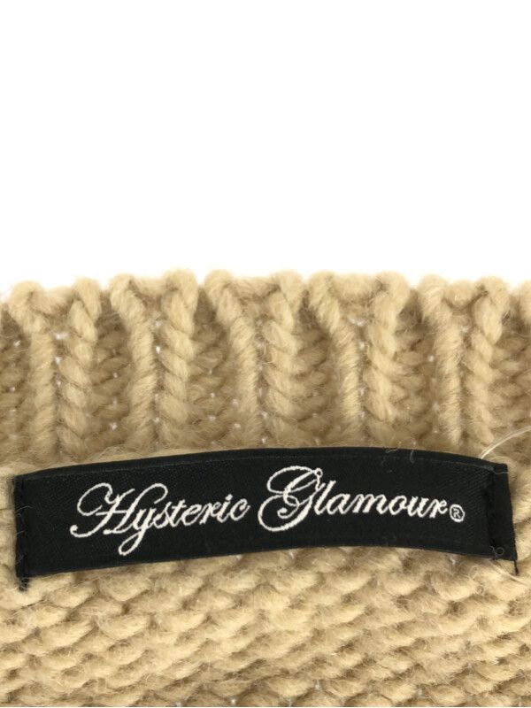 HYSTERIC GLAMOUR ヒステリックグラマー 19AW FUNKA編み込みニットプル 