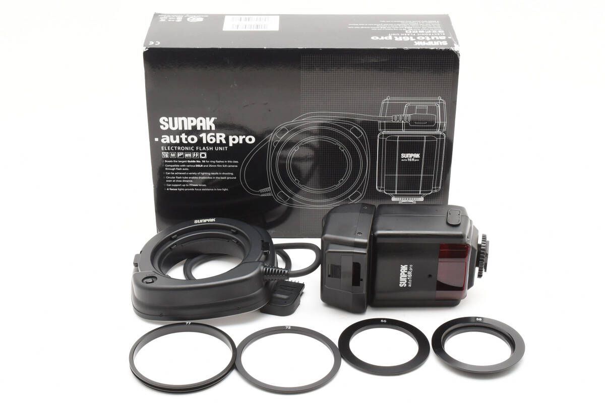 サンパック SUNPAK auto 16R pro ストロボ 元 属 現状品 1709A50